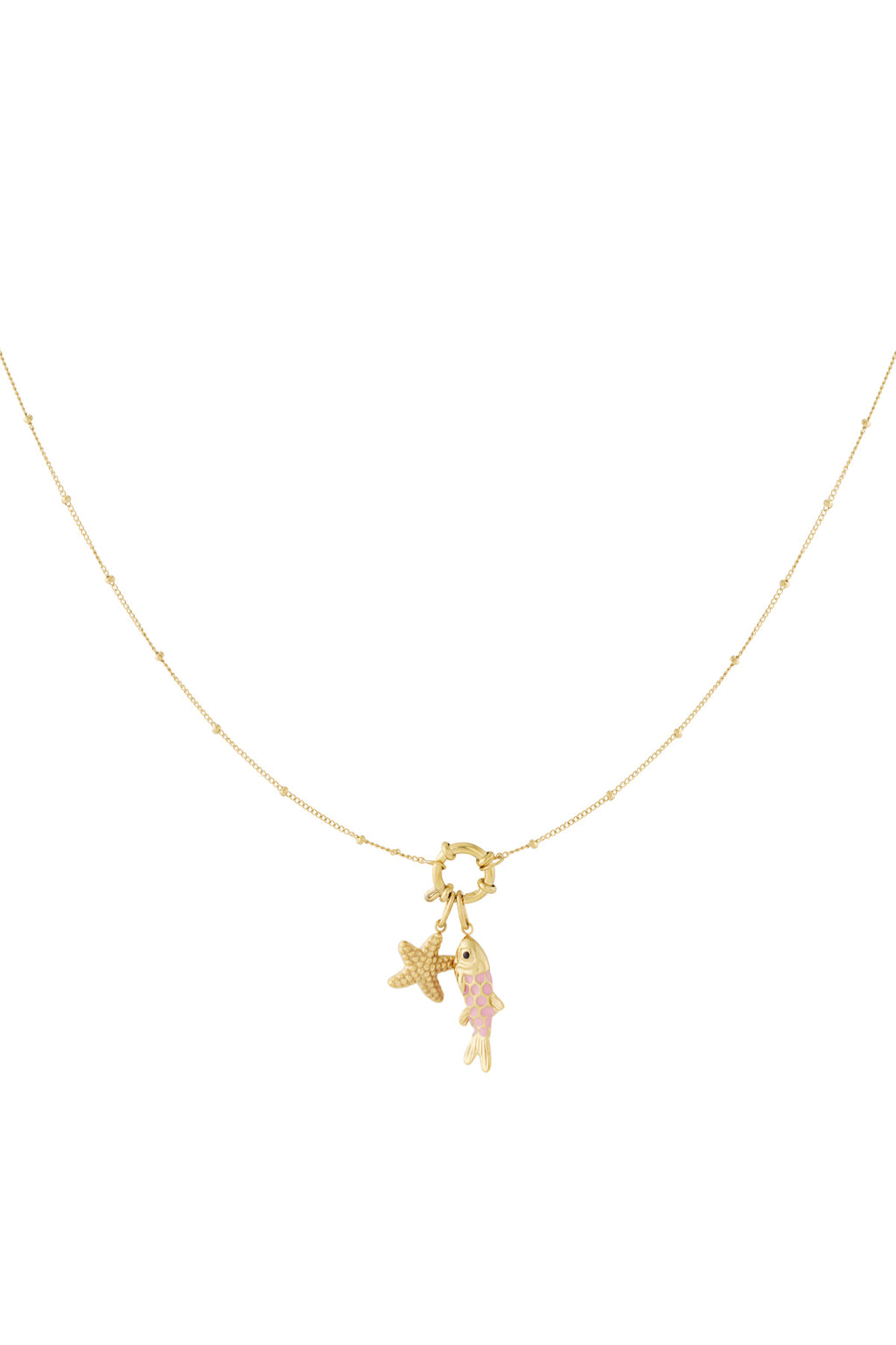 DIY krab ketting