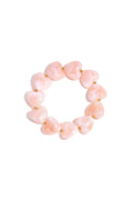 Armband met hartvormige kralen