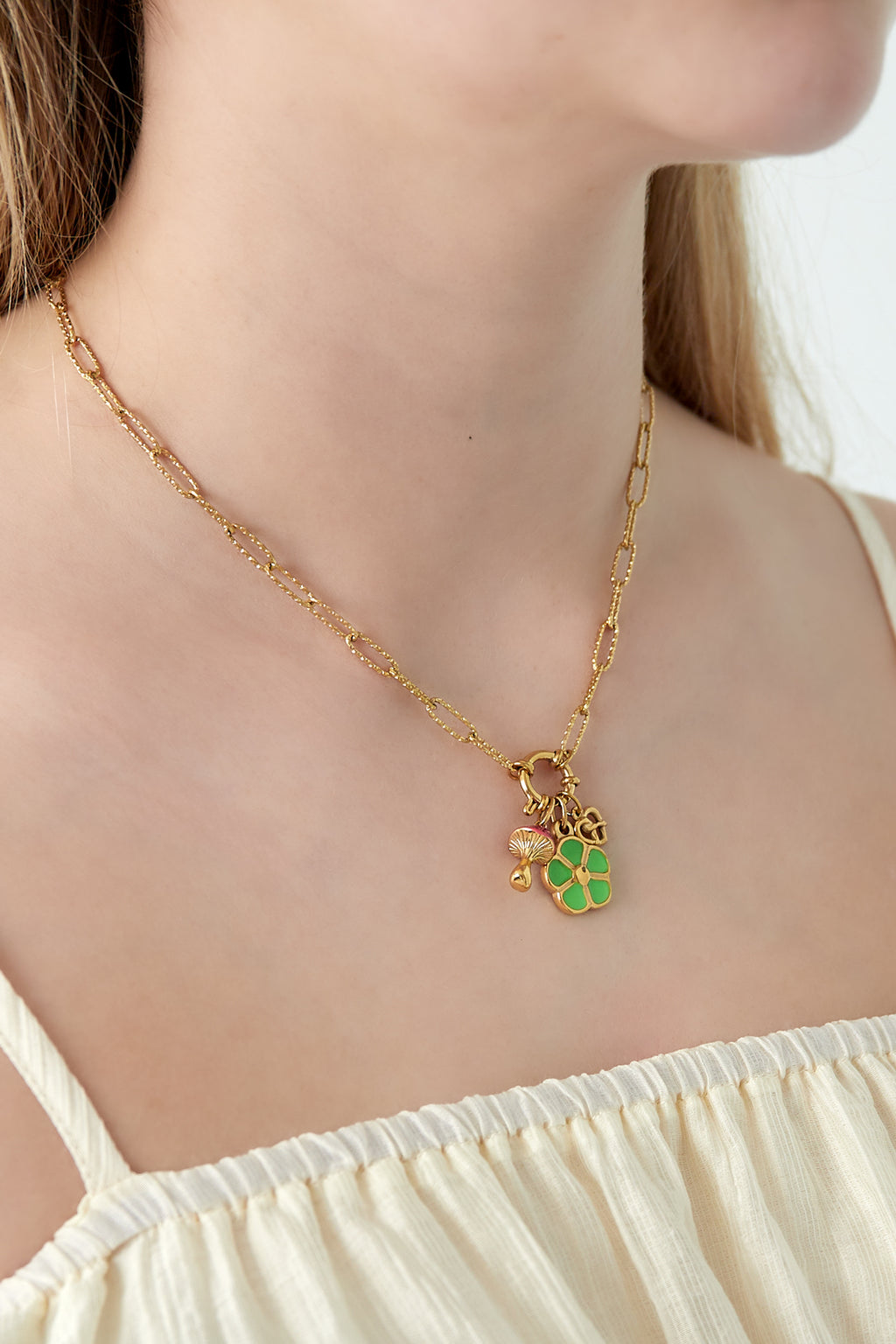Klaver DIY ketting