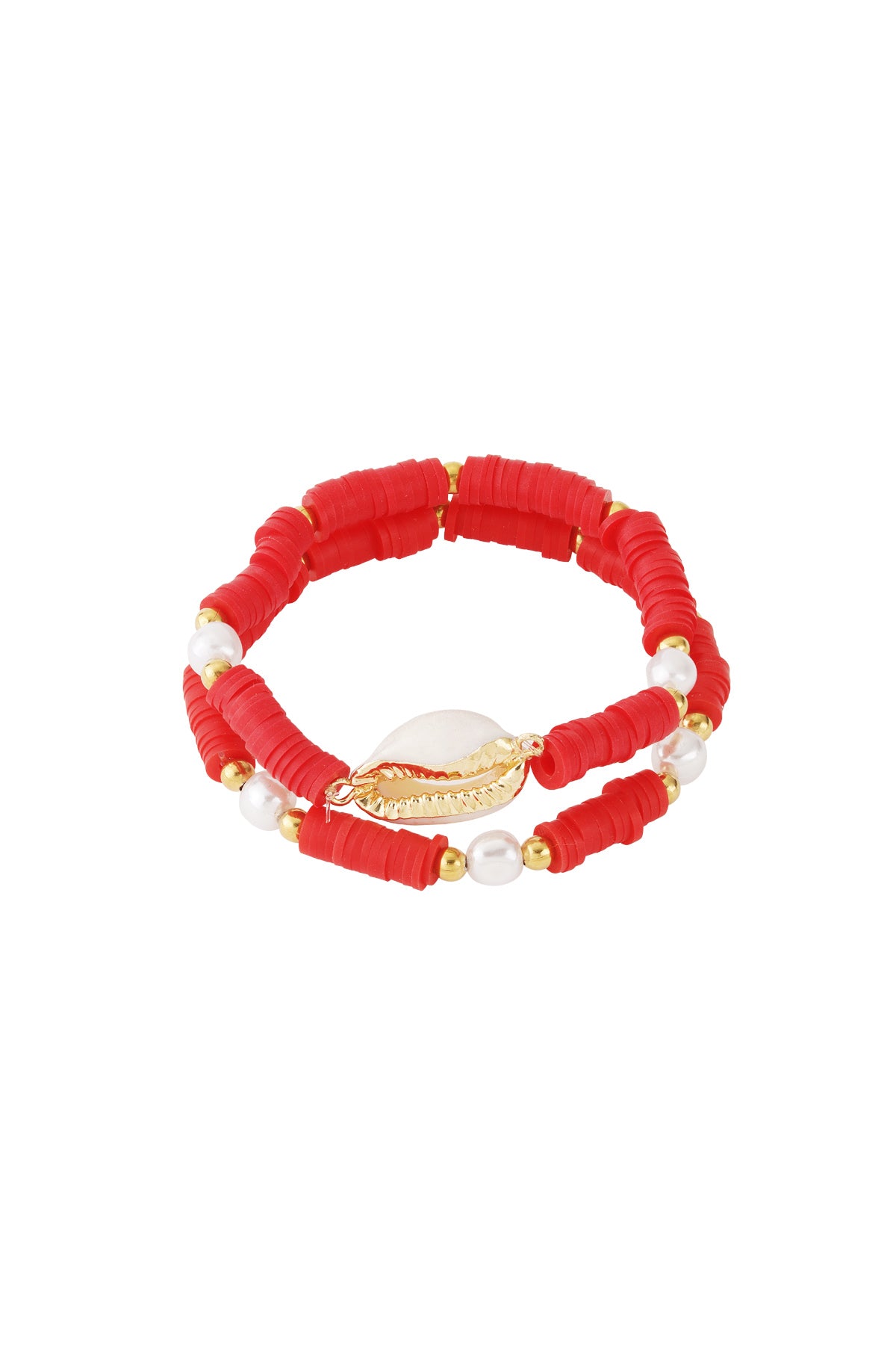 Bloesem schelp armband