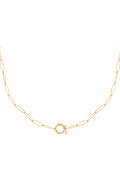 Gouden lus ketting