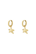 Mini ster oorbellen