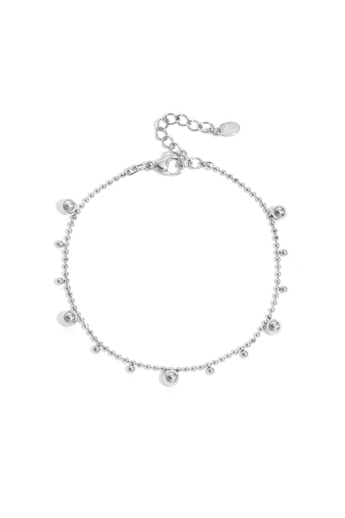 Armband met afwisselende bolletjes