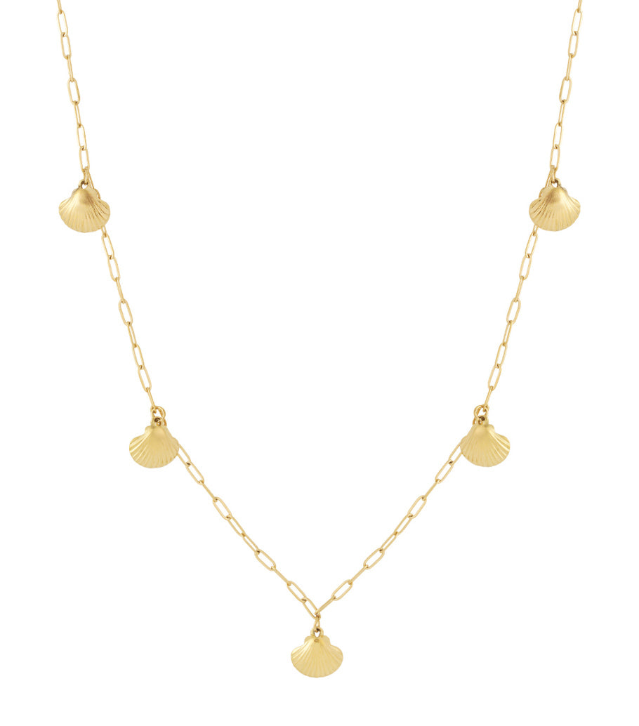 Lange schelpketting