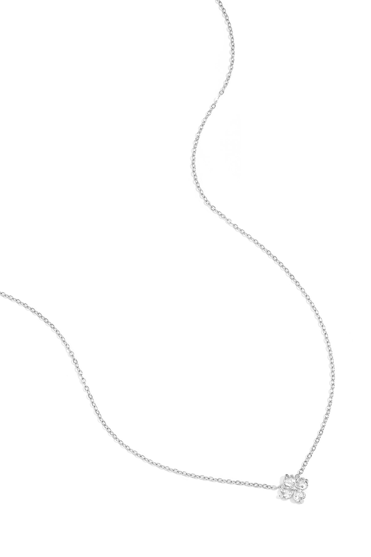 Ketting met belegde klaver