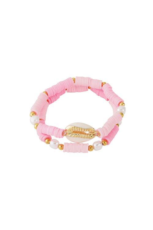 Bloesem schelp armband
