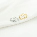 Hartjes ring zilver - Afbeelding 3